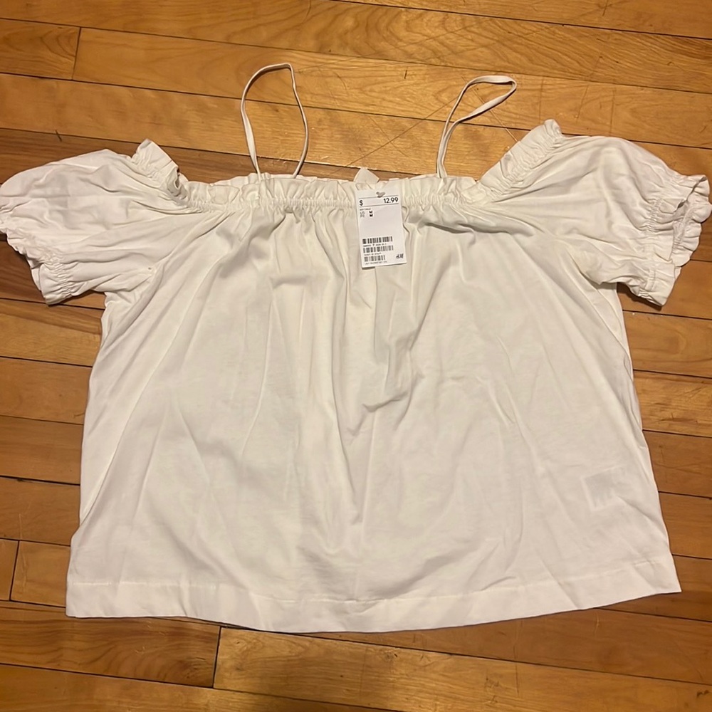 H&M Open Shoulder Top